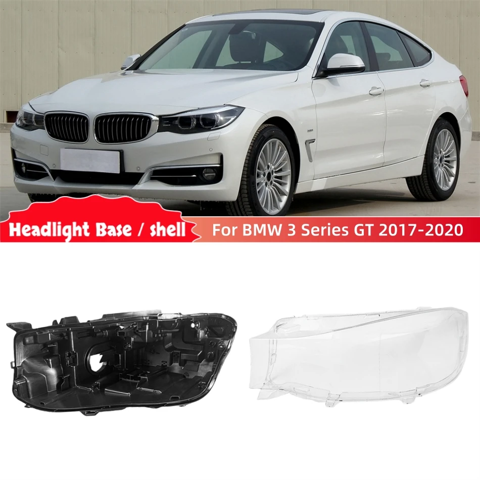 For BMW 3 Series GT 2017 2018 2019 2020 Accessories Cars Base Head Lamp Shell Headlamp Base Fixing Bracket Headlamp Cover Shade