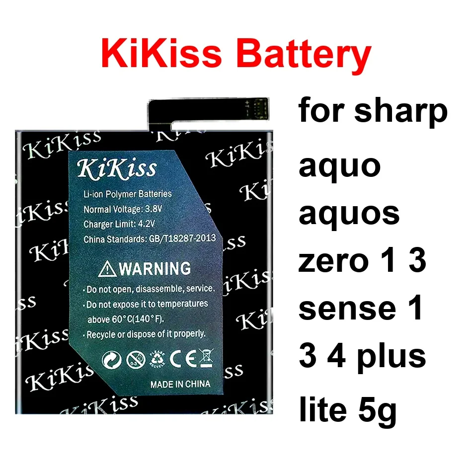 

HE391 UBATIA301AFN2 UBATIA305AFN2 Mobile Phone Battery For Sharp Aquo Aquos Zero 1 3 Sense 4 Plus Lite 5G 3250-5300Mah