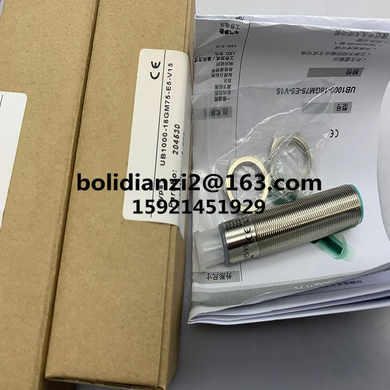 

UB1000-18GM75-I-V15 UB1000-18GM75-V-V15 Ultrasonic sensor genuine guarantee