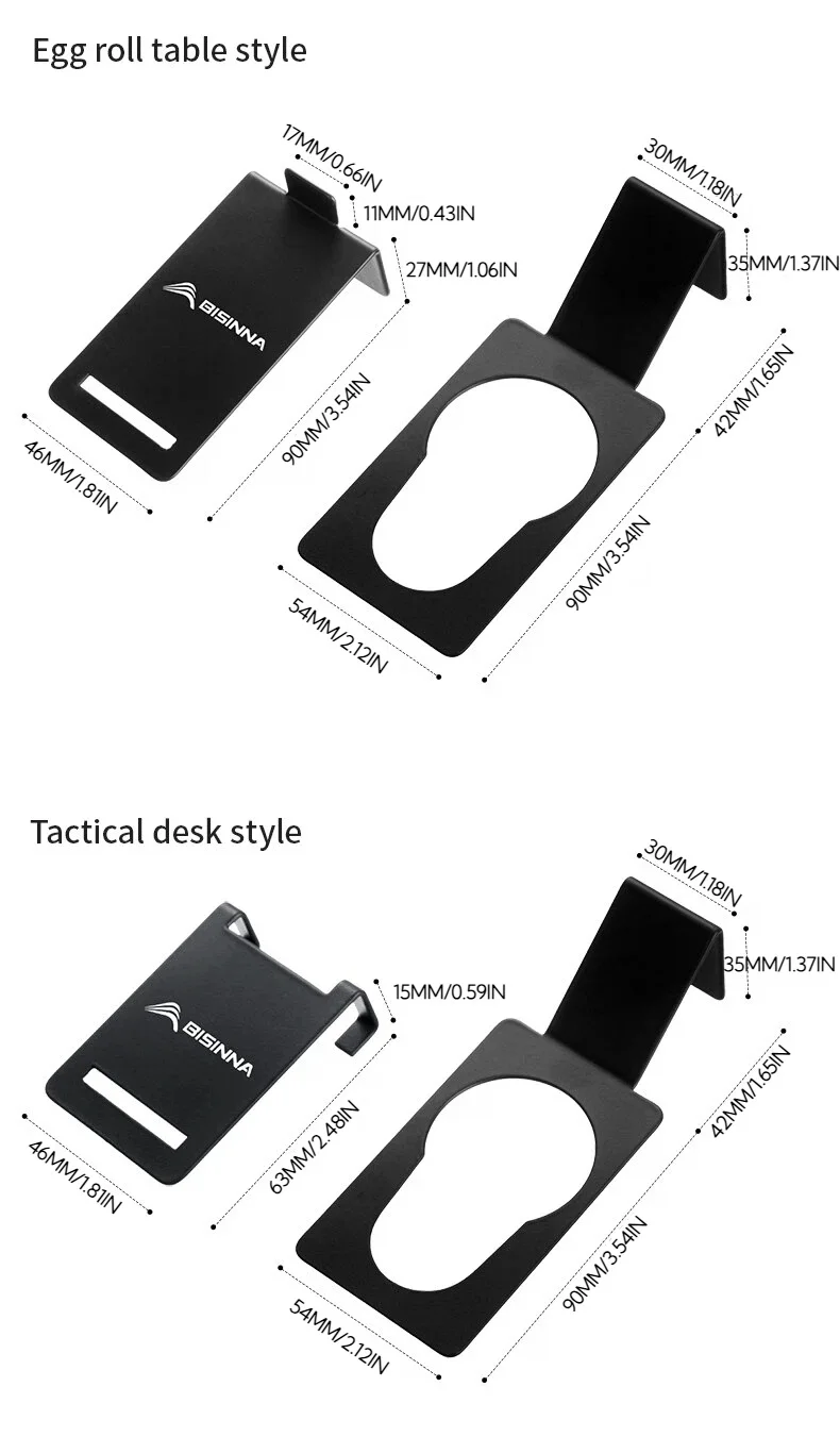 BISINNA 1 Stück Butan-Kraftstofftank-Haken, tragbarer taktischer Desktop-Haken aus Kohlenstoffstahl, Outdoor-Campingzubehör – Detail 9