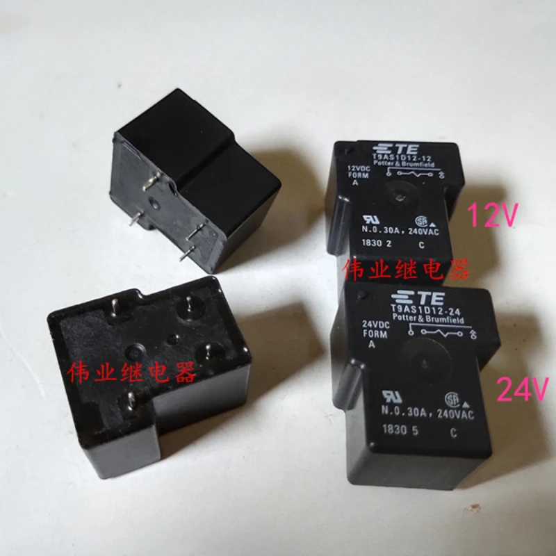 （Brand-new）1pcs/lot 100% original genuine relay:T9AS1D12-12 12VDC T9AS1D12-24 24VDC 30A 4pins