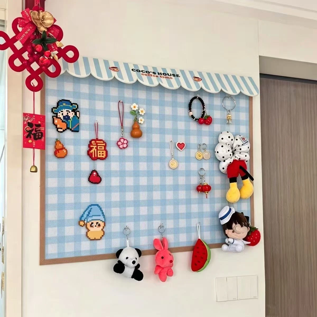 Ins Felt Board Japanese Wall Decoration Storage Board Korean Photo Wall Bean Display Board Room Decoration Wall Message Board view 6