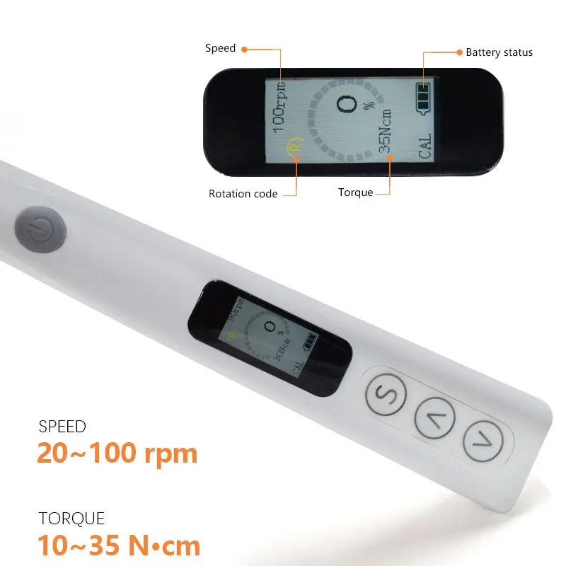 OEM Electric Wireless Torque Driver Dental Implant Surgery Tool With Mini Bending Head