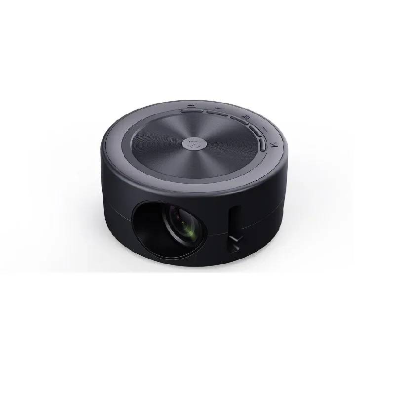 

household micro-portable outdoor support mobile phone same-screen projector