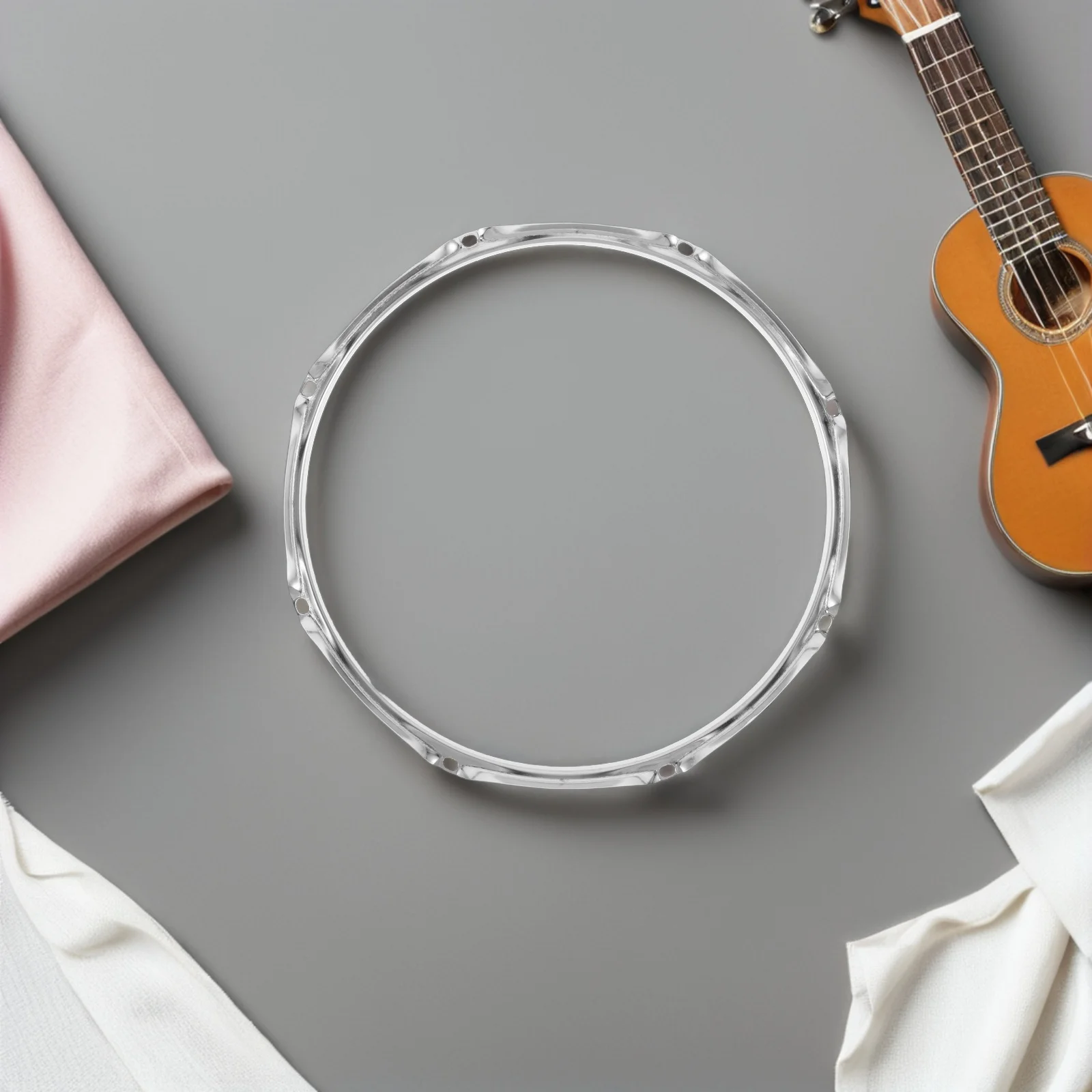 

13 Inch 8 Lug Drum Hoop Replacement Elegant Design Secure Installation Enhanced Sound Quality Universal Compatibility