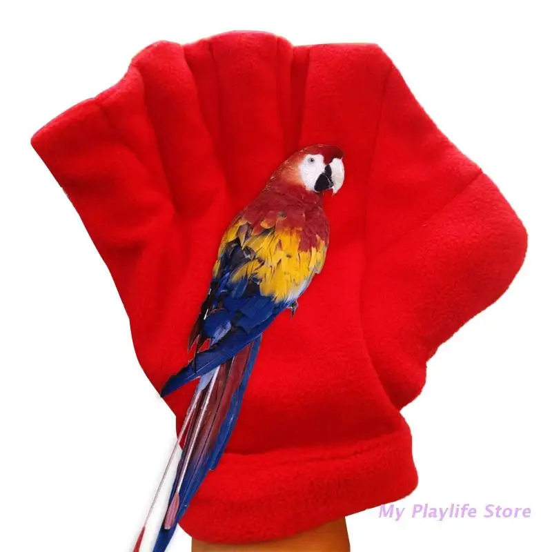 Bird Anti-Bite Gloves Small Pet Bonding Mitt Parrot Chewing Protective Handling Gloves for Training Conures Parakeets