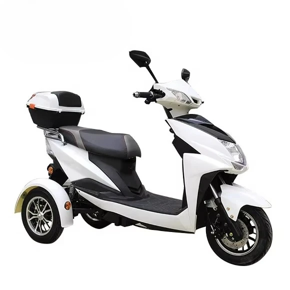 Hot Sell Electric Tricycle in Electric Scooters 3 Three Wheel Disability with Padals for Adults/elderly