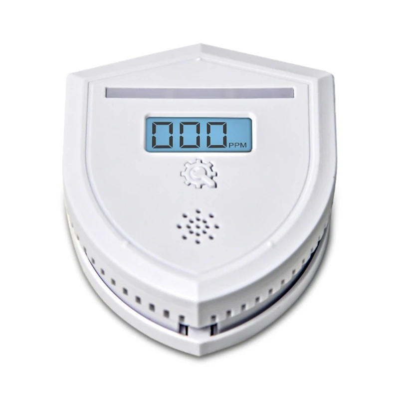 Koolmonoxide Detector Lcd Display Waarschuwing Alarm Draadloze Co Lek Detector Brand 85db Alarm Alarm