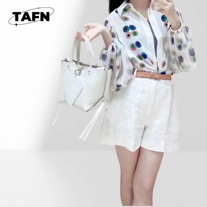 

Women's Loose Long Shirt Dress Oversized Casual Blouse Ladies Pleated Shirt Long Sleeve Work Casual Blouse AH01128