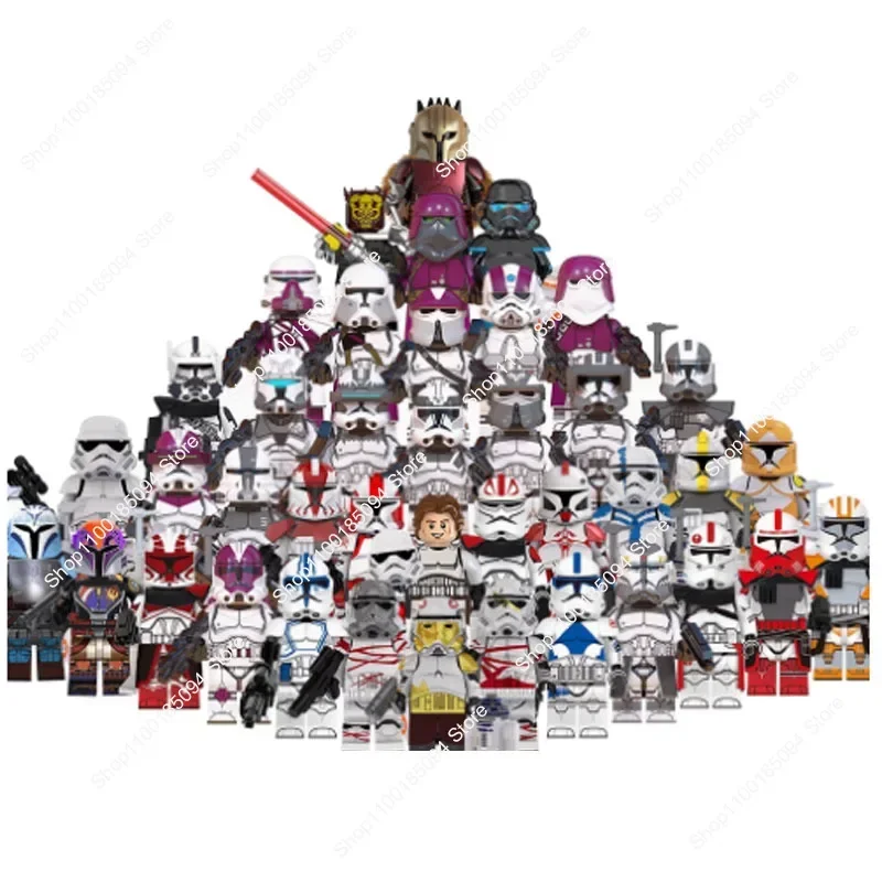 

Hot Toys Star wars series Blocks Han Solo Bo Katan Savage Opress Sabine Wren Guard Thrawn Dath Vader Star Action MiniFigures Toy