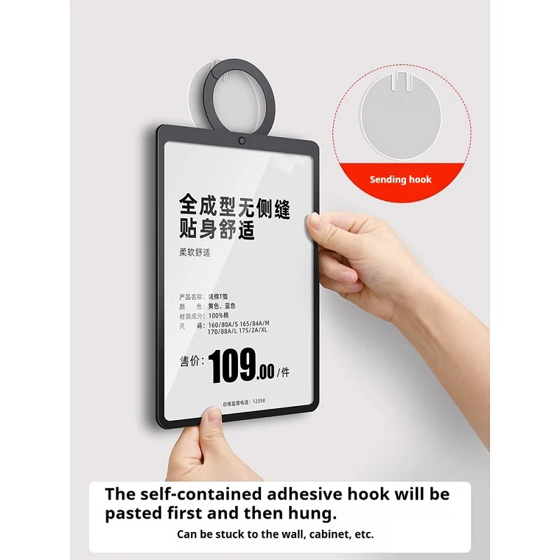 5pcs Premium PET Price Tags for Clothing Stores - A4 A5 Hanging Display Promotional Signs Ideal for Showcasing Sales Prices