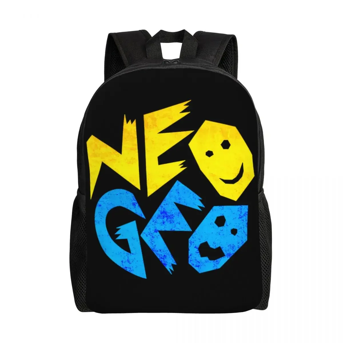 

Personalized Arcade Game Neo Geo Logo Backpack Women Men Fashion Bookbag for College School Bags