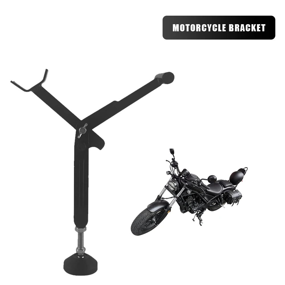 Wielsteun Zijstandaard Paddock Draagbare Lifter Frame Arbeidsbesparende Motorcycle Lift Stand Jack Reiniging Onderhoud Accessoires