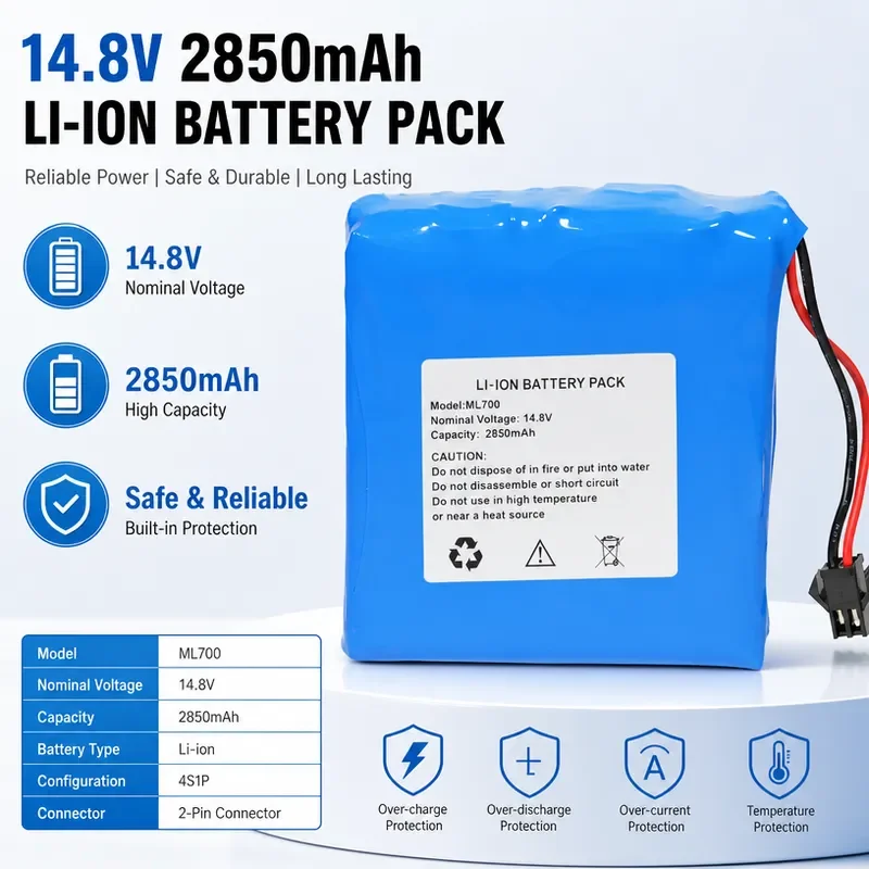 for Meilun ML700 ML1100 Monitor Battery Replacement Applicable