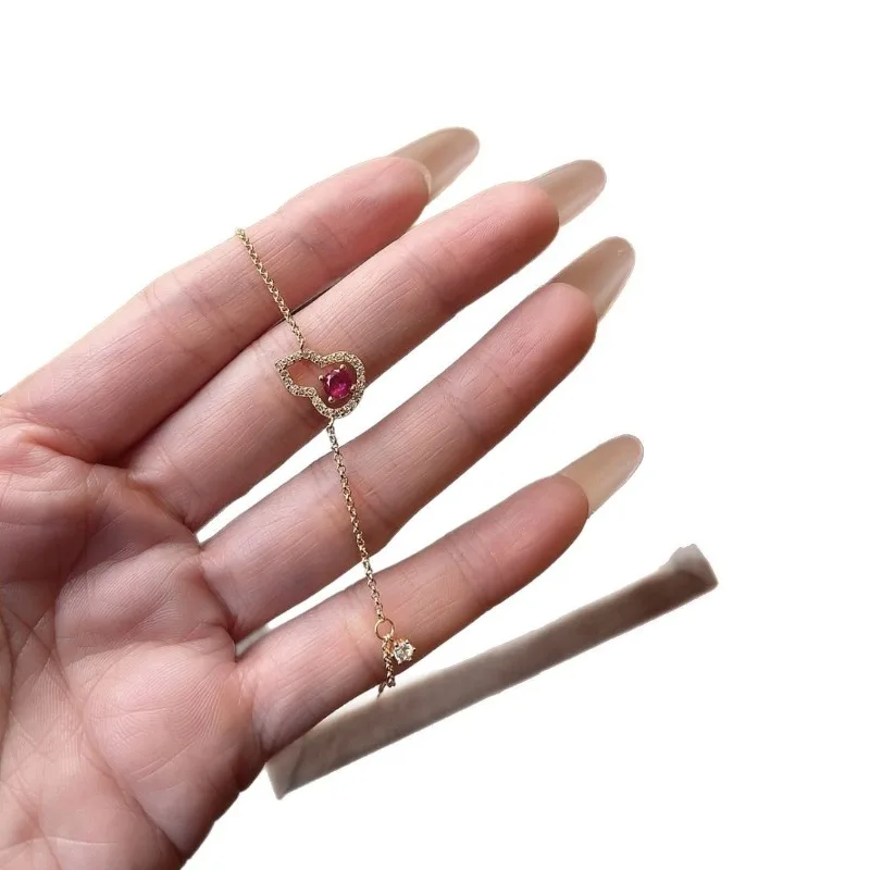 جديد الموضة الصينية الخفيفة الفاخرة مطعمة الذهب القرع سوار المرأة المتخصصة تصميم الشعور رائعة متعددة الاستخدامات الراقية الشعور المجوهرات