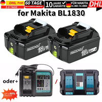6000mAh for Makita 18V Battery Rechargeable Power Tools Battery 18V makita with LED Li-ion Replacement LXT BL1830 BL1860 BL1850