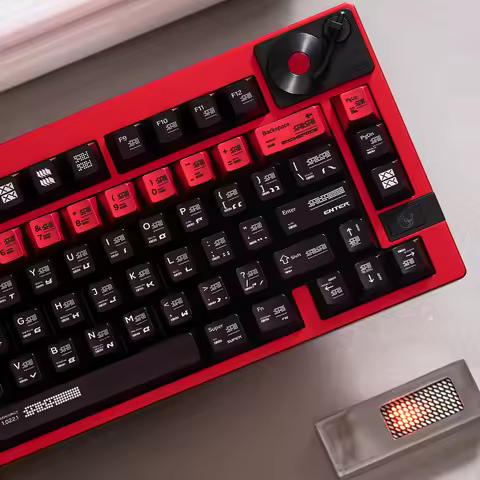 Parametric Keycap Set 129key PBT Custom Metallic Paint Keyboard Cap Cherry Profile KeyCap for Mechanical Keyboard Accessories