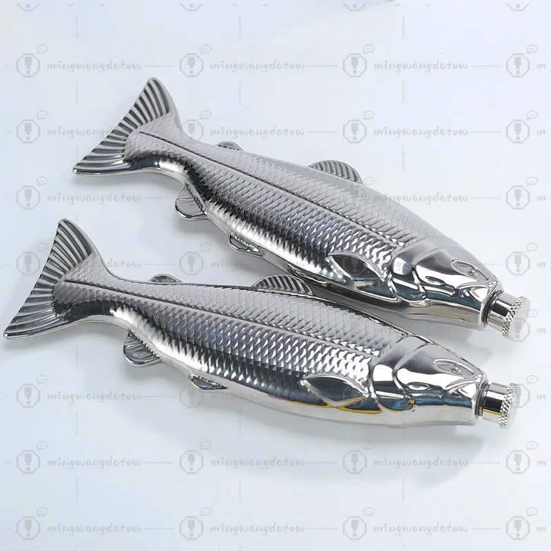 304 Stainless Steel Mini Wine Jug Special Shaped Wine Bottle Love Fish Banana Shape Craft Wine Set