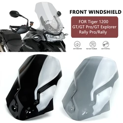Motorcycle new Windshield For TIGER Tiger 1200 GT/GT Pro/GT Explorer/Rally Pro/Rally Explorer Screen Protector Parts Windscreen