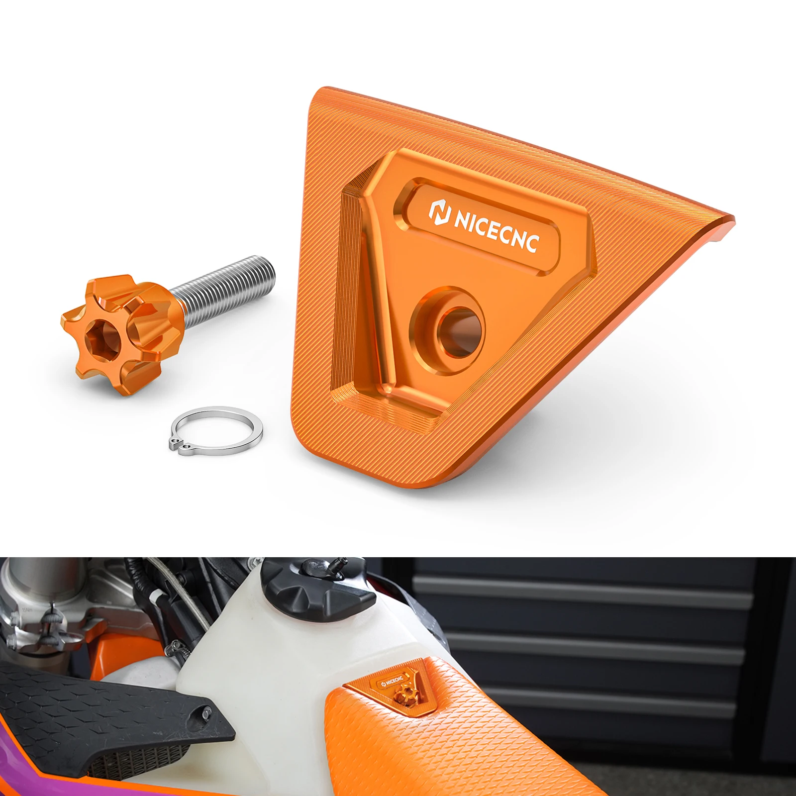NICECNC Sitzhalterung Sitzbolzen-Kit für 2026 2025 2024 KTM EXC 300 SX 125 XC 150 XC-W 250 XC-F 350 EXC-F 450 XCF-W XW-F 500