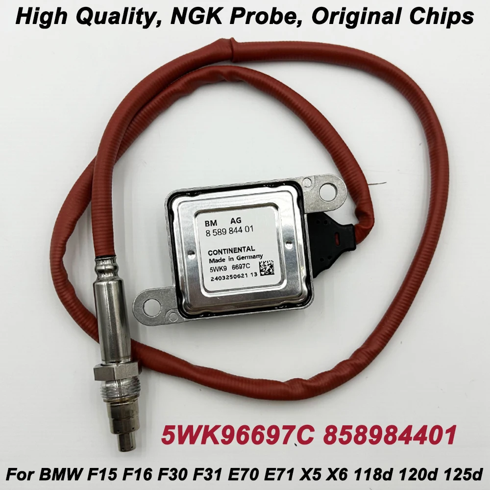 

High Quality for NGK Probe 8589844 5WK96697C 858984401 Nitrogen Oxygen NOx Sensor For BMW F15 F16 F20 F21 18081717 13627812530