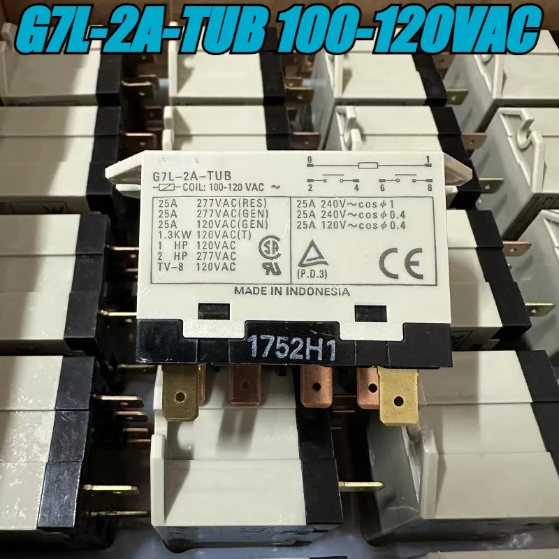 

(Совершенно новое) 1 шт./лот, 100% оригинальное реле: Мощное реле кондиционера G7L-2A-TUB, 100-120 В переменного тока, 6 контактов