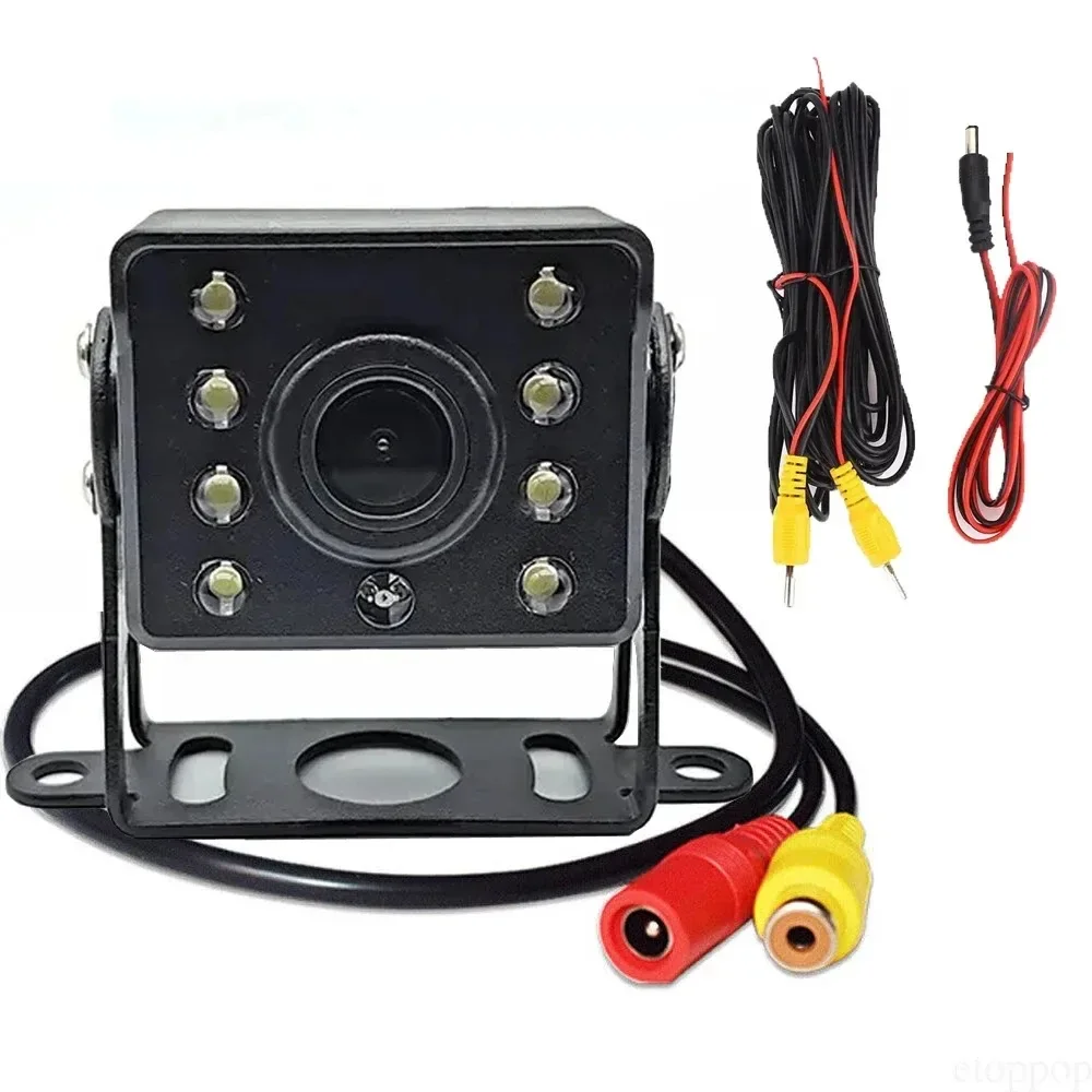 QueenDer Car Backup Camera Rear View Reverse Universal for Pickup Truck Car SUV Perfect Angle Night Vision Waterproof