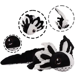45cm Cute Big Eyed Lizard Plush Toy Stuffed Animal Lizard Plushie Toy Emotional Support Children's Birthday Christmas Gifts