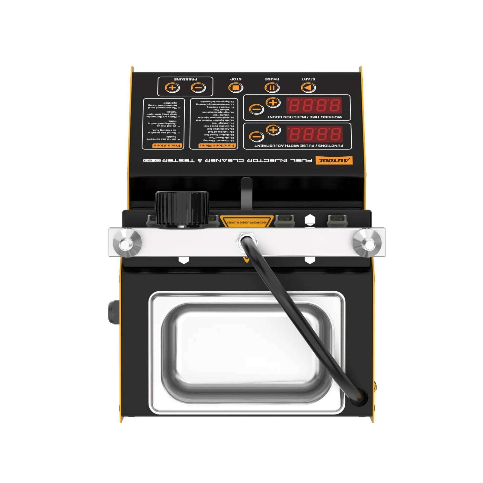 AUTOOL Auto-Kraftstoffeinspritzdüsen-Reiniger-Tester CT150 EFI MPI SFI Ultraschall-Auto-Tester Reinigungsmaschine Reiniger-Tester 110-230V PK V308 – Detail 12
