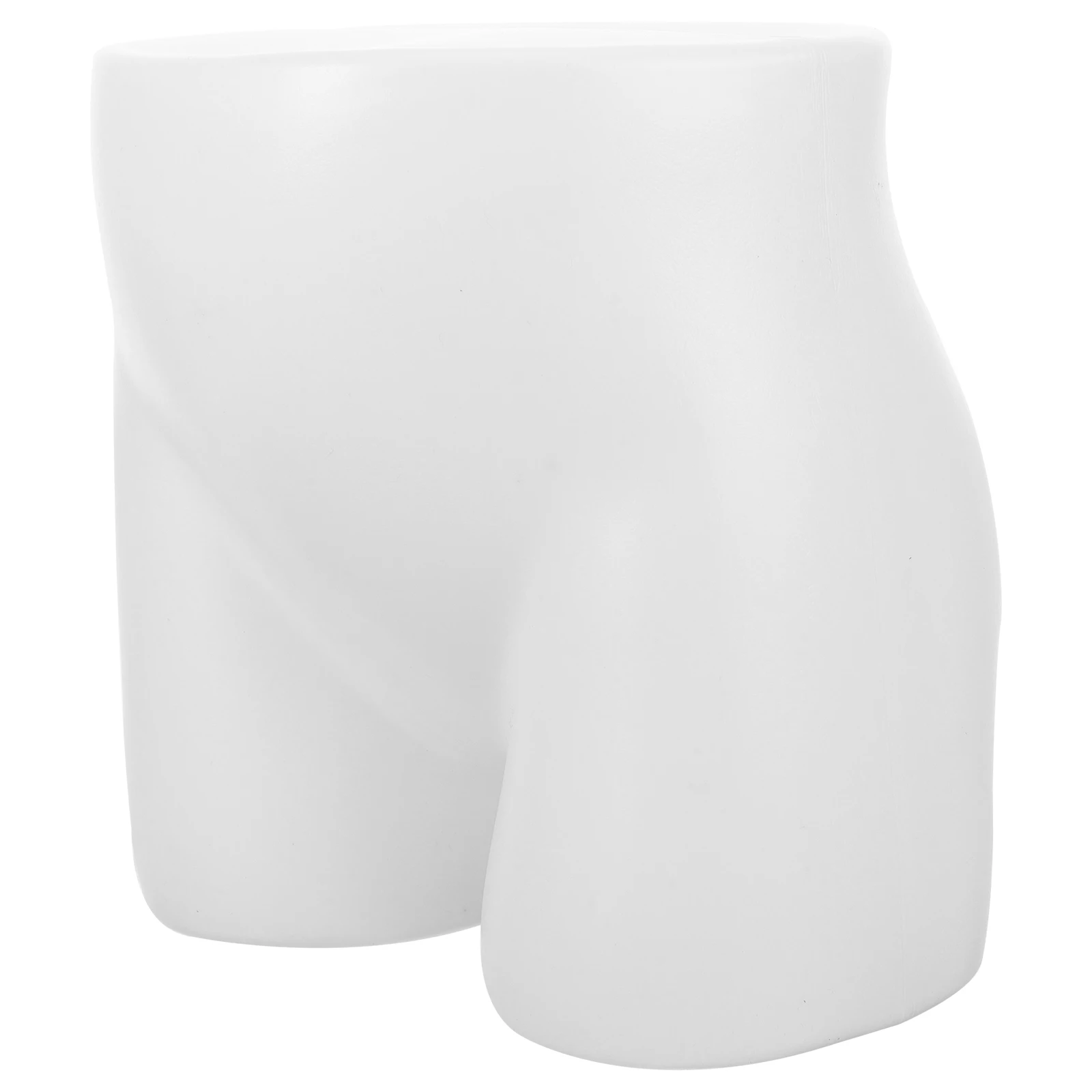 

White Children Mannequin Hip Stand for Boy Girl Underwear Display PE Material Medium Size Pant Model Practical Durability Easy
