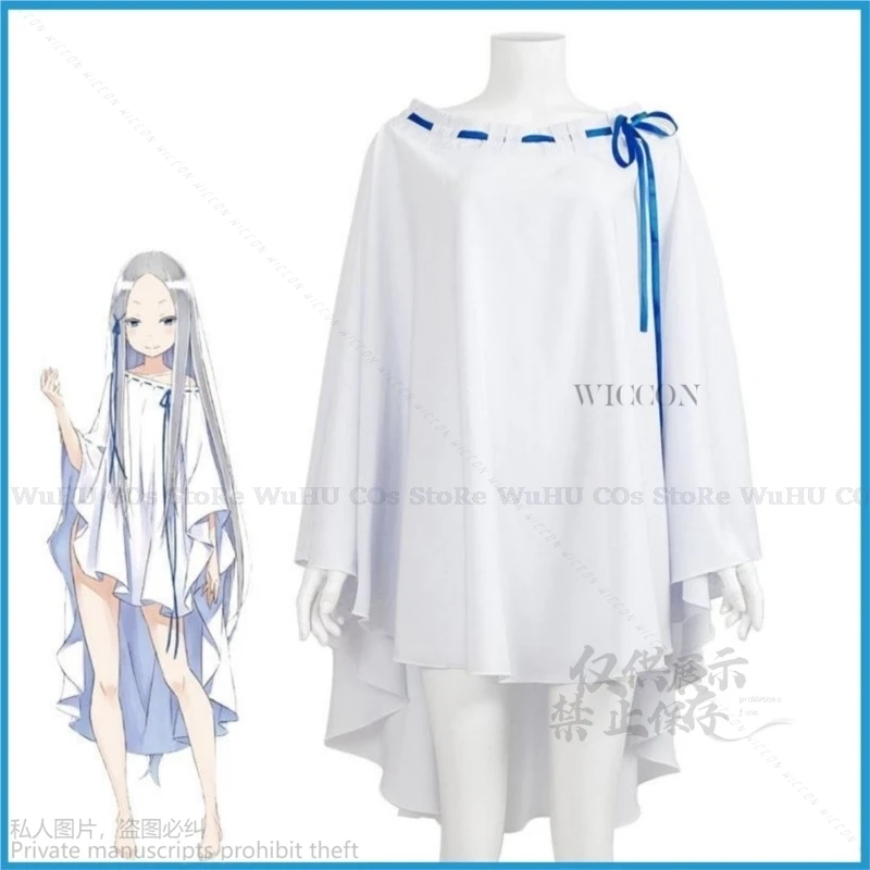 Anime Re:Life In A Different World From Zero Pandora Cosplay Costume White Dress Princess Skirt Woman Sexy Kawaii Halloween Suit