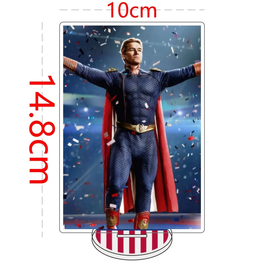 TV The Boys Acrylic Stand Figure Double Sided key tPrint Homelander Billy Butcher Cartoon Display Ornament Fans Collection Gifts