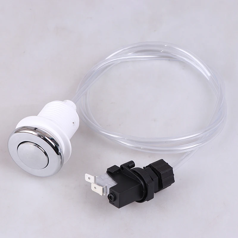 16A 250V On Off Push Air Button Switch Jet Tool Set Pneumatic Air Pressure Switch Knob Bath Spa Tubing Kits For Home Tools