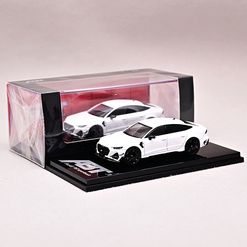 CM Model 1/64 Model Car RS7 Sportback Diecast Sports Vehicle Toys Collection Gifts for Teenagers Adults With Display Case