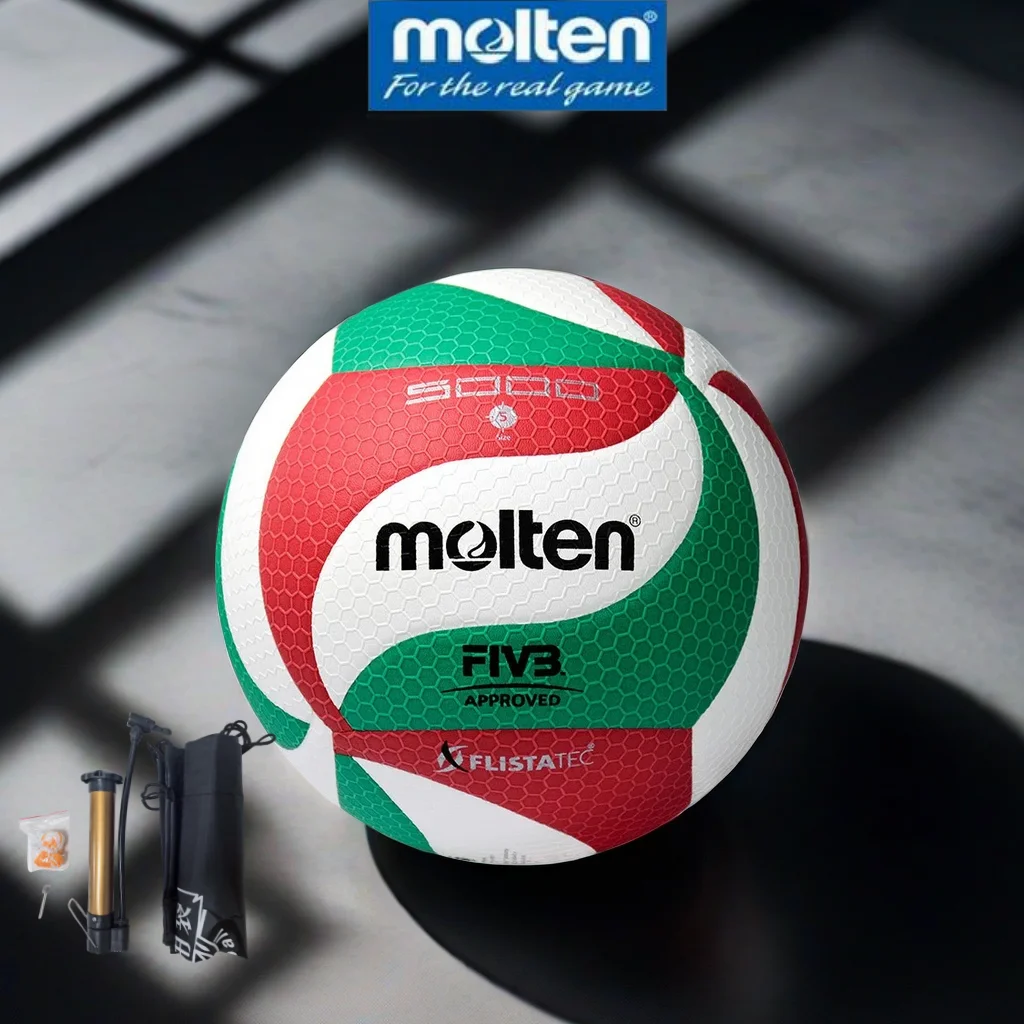 

Molten original Volleyball no.5 V5M5000 ball Professional Competition Indoor and Outdoor Training students adult and volleyball