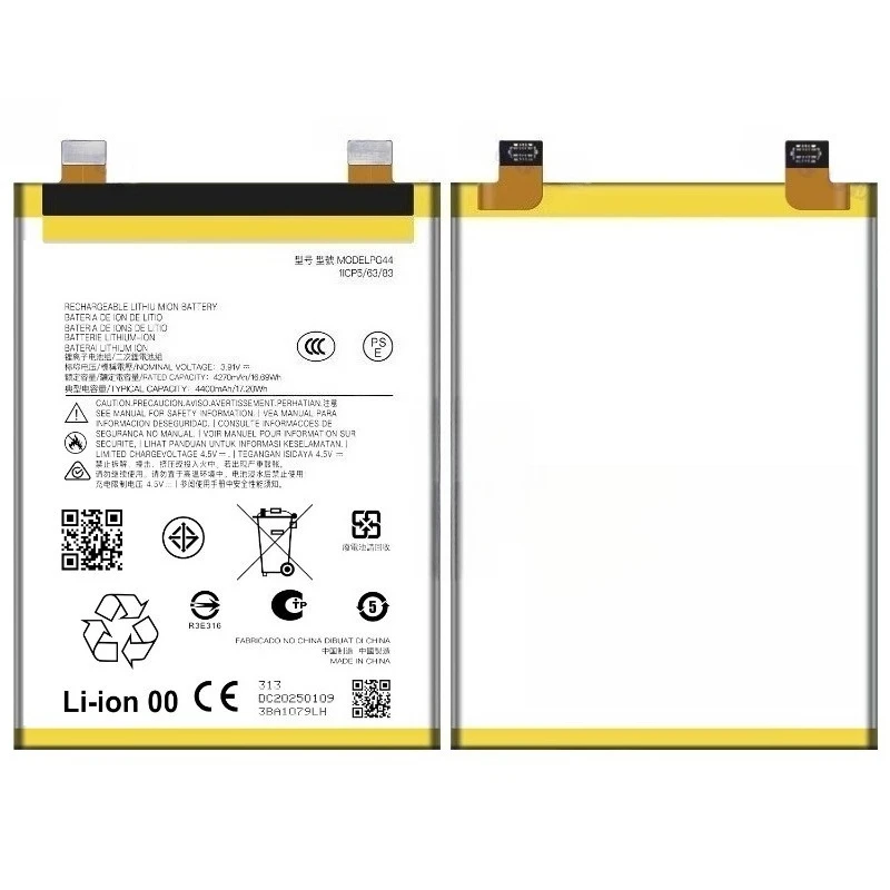 PG44 High Quality Phone Battery 3.91V 4400mAh For Motorola MOTO Edge 2023 Brand New Replacement Battery