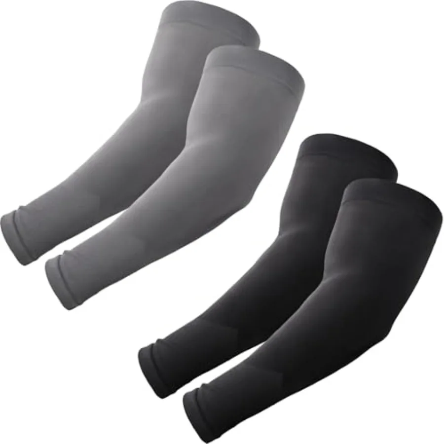 

ROXUN Plus Size Arm Sleeves, UV Sun Protection Cooling Sports Arm Cover Compression for Men/Women