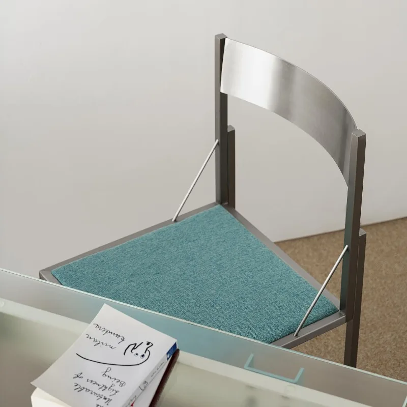 

ZOffice Metal Dining Chairs Nordic Restaurant Modern Living Room Unique Dining Chairs Bar Minimalist Muebles Postmodern Furnitur