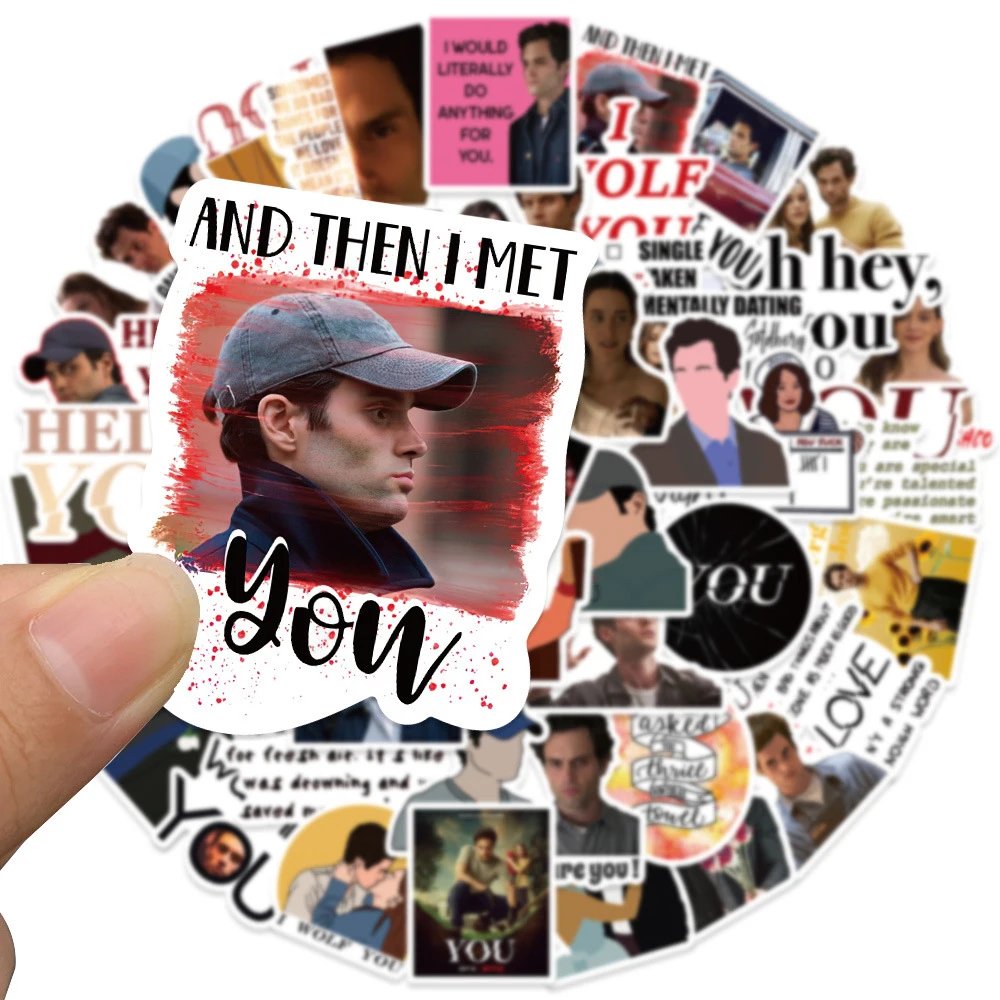 10/30/52pcs Thriller Serie TV VOCI Adesivi Cool Cartoon Decalcomanie Decorazione FAI DA TE Notebook Telefono Del Computer Portatile Impermeabile Graffiti adesivo