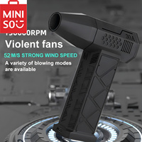 Mini Turbo Jet Fan 130000RPM Electric Air Blower Handheld Duct Fan Violent Fan for Computer Keyboard Outdoors Car Home