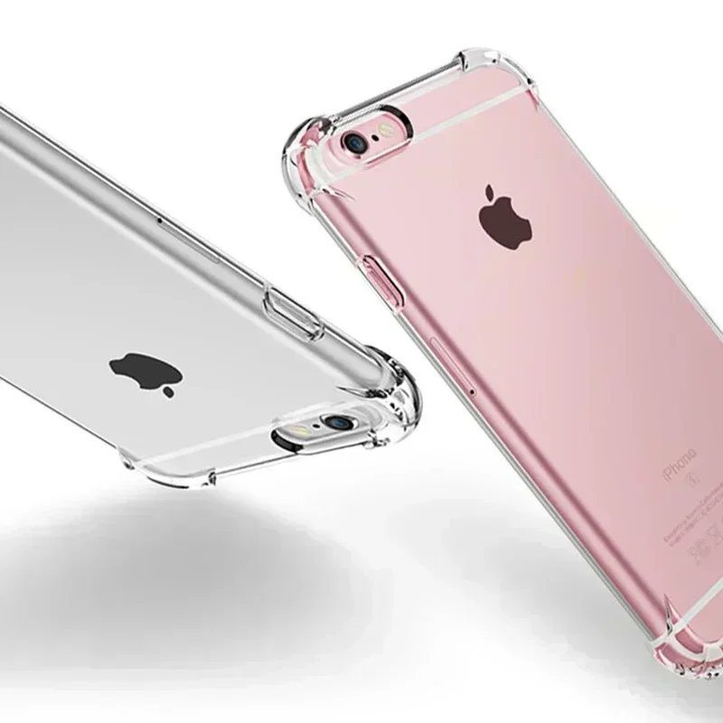 Funda Original para iPhone SE 2020 SE 2022 7 8 cristal suave transparente a prueba de golpes Funda de teléfono para Apple iPhone SE 2016 Funda trasera