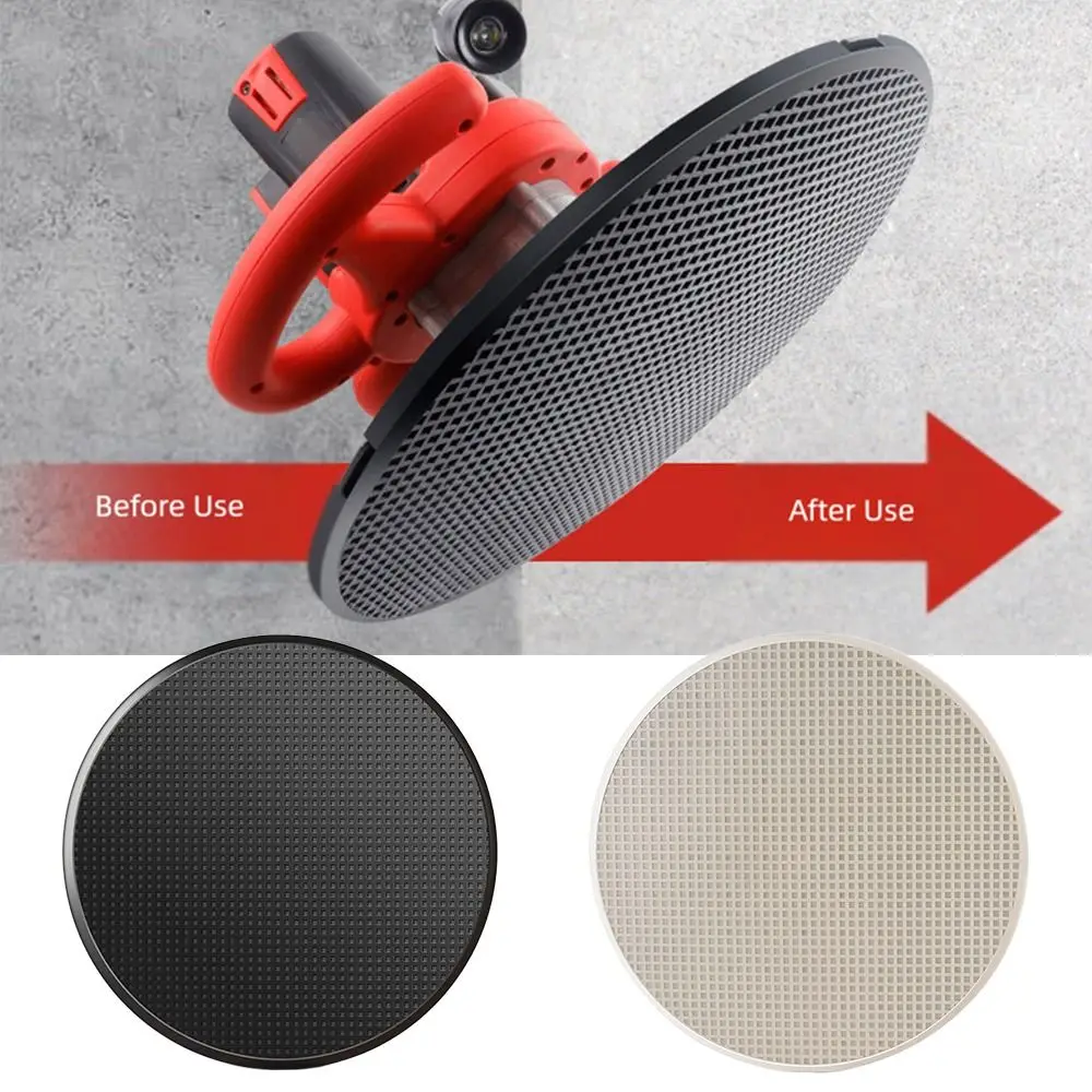 

ABS Wall Grinding Disc Black White Floor Smoothing Cement Trowel Plate Thicken Widen Wear-resistant Sander Tool Wall Plastering