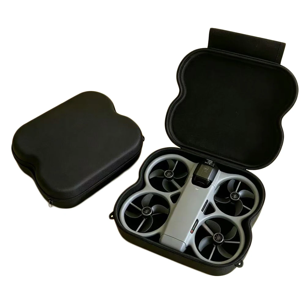 

For DJI Avata 360 Hard Case Oxford Fabric Shell Velcro Closure Custom Fit with 2 Holes for DIY Strap