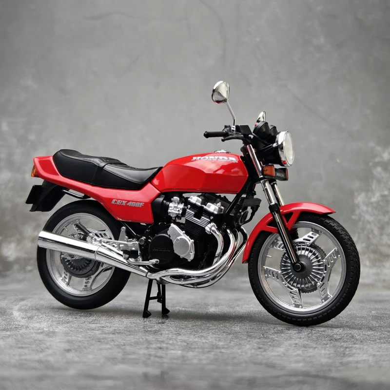 1:12 هوندا CBX400F سبيكة سباق نموذج دراجة نارية Diecasts الشارع عبر البلاد دراجة نارية رياضية نموذج محاكاة عالية الاطفال هدية