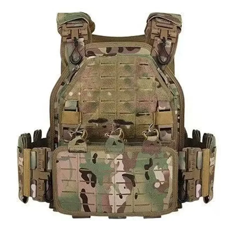 ATFG MOX CAMO Light Weight Quick Release Combat Plate Carrier 1000D Nylon Molle Chaleco Military Tactical Vest Hunting
