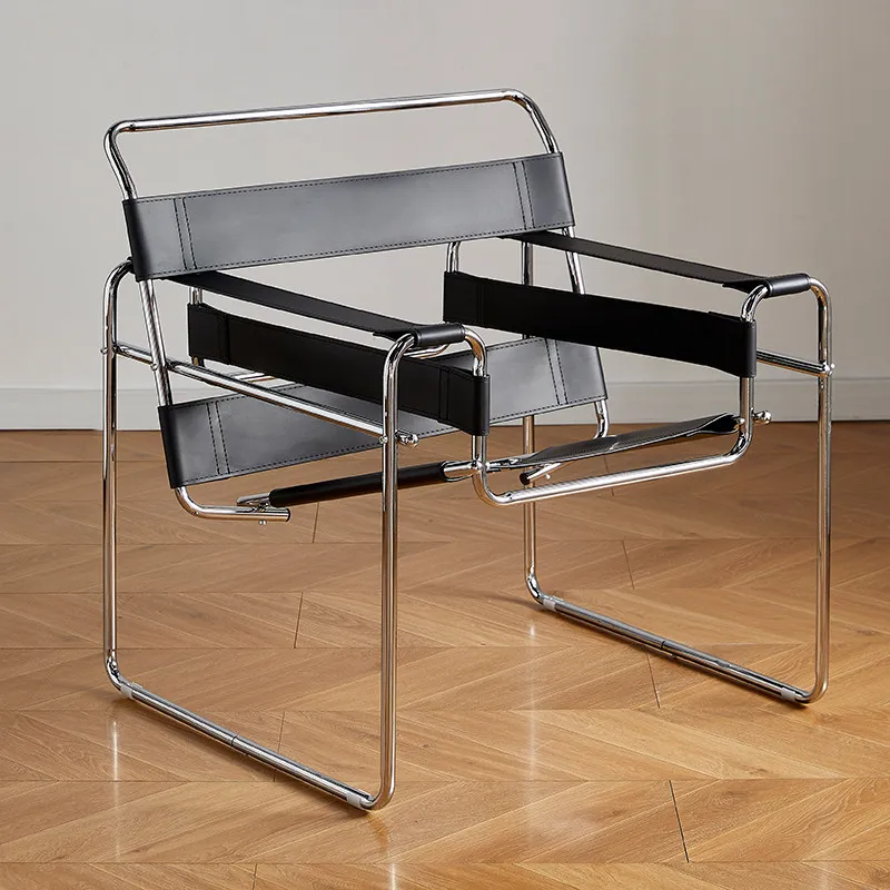 Single Seater Leisure Accent Armchair Metal Frame with Backrest Living Room Bedroom Lounge Sofa Chair