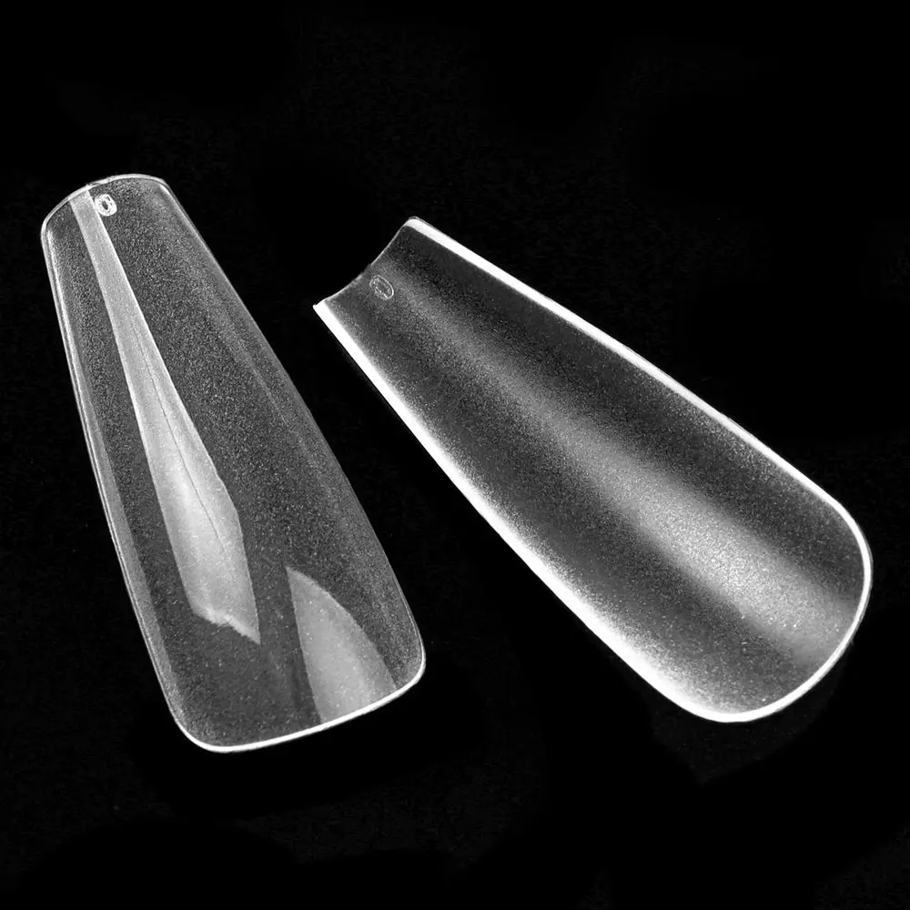 Outil d'art à pression avec mallette de rangement, Capsule pour faux ongles, Extension d'ongles, couverture complète, pointes artificielles longues