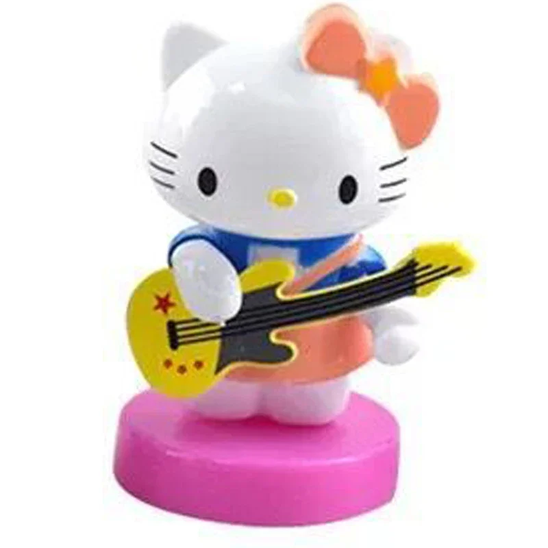 8Pcs Katie Cat Cute Trendy Decorative  Melody Pvc Model Doll Girl Heart Kids Toys Cake Decoration