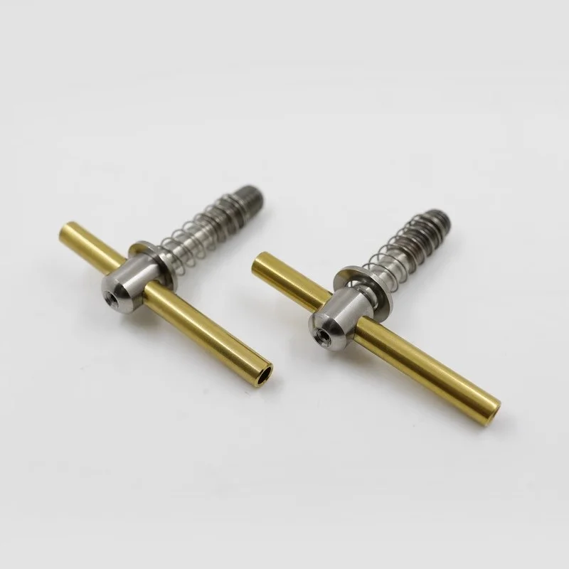 مشبك مفصلي من التيتانيوم بمقبض تثبيت إطار Brompton Cline Pline #3