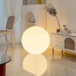 Decorative Ball Table Lamp Bedroom Bedside Warm Atmosphere Night Light Romantic Children's Room Desk Living Room Floor Lighting